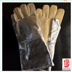 蓝鹰 铝箔耐高温手套